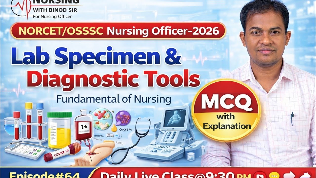 Lab Specimen Collection & Diagnostic Tests | GNM & BSc Nursing