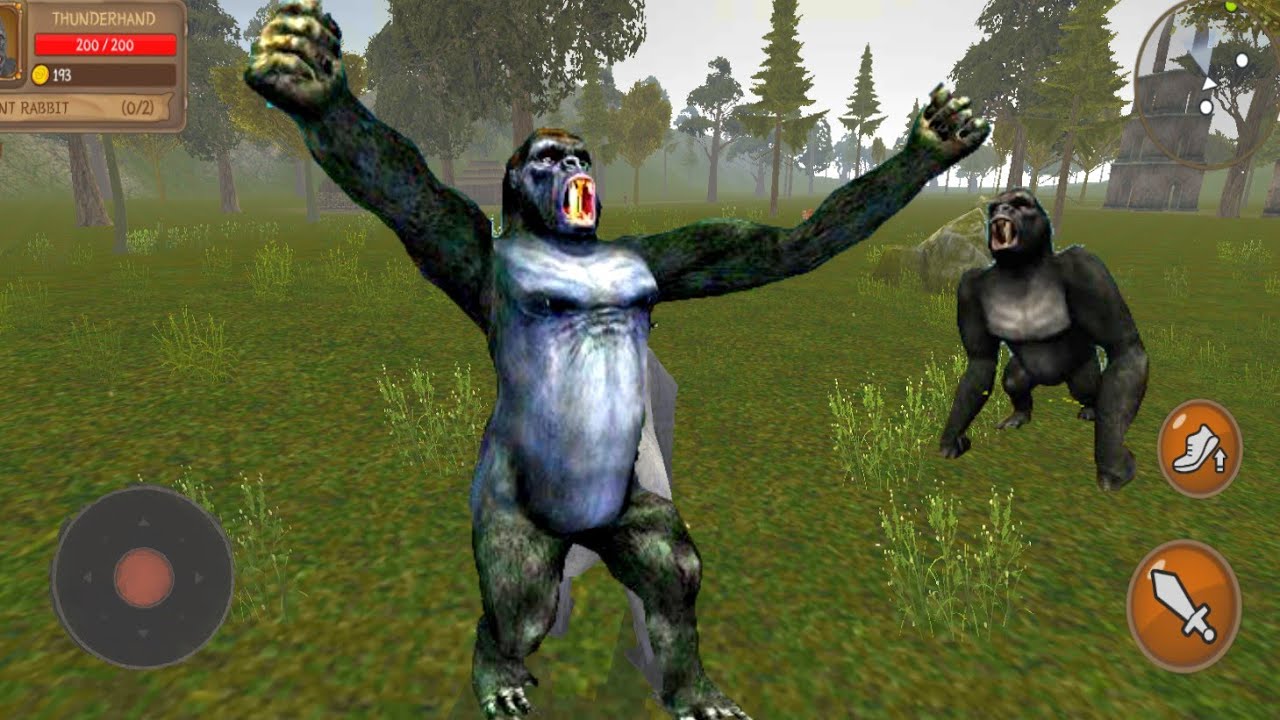 Ultimate Gorilla Simulator - Android Gameplay