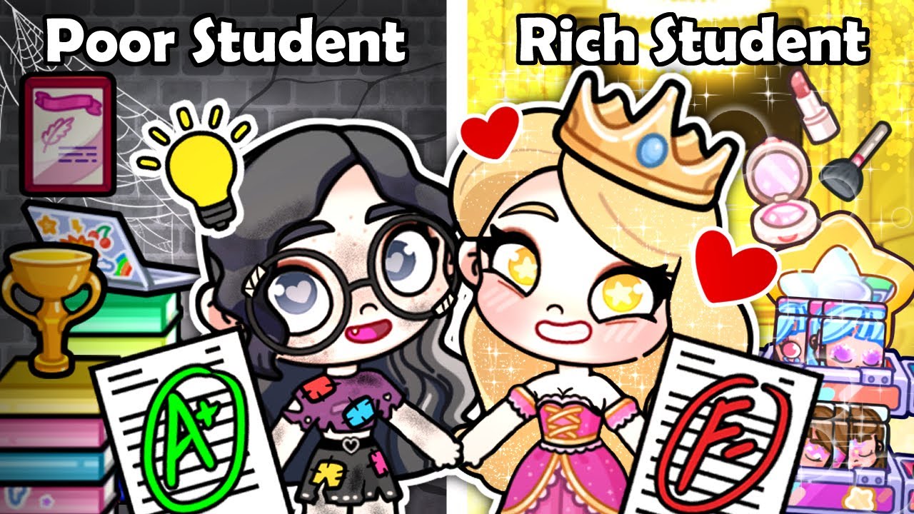 I Was a Poor Student… But I Became Smarter Than the Rich Girl! 🎓🔥 | Avatar World Story
