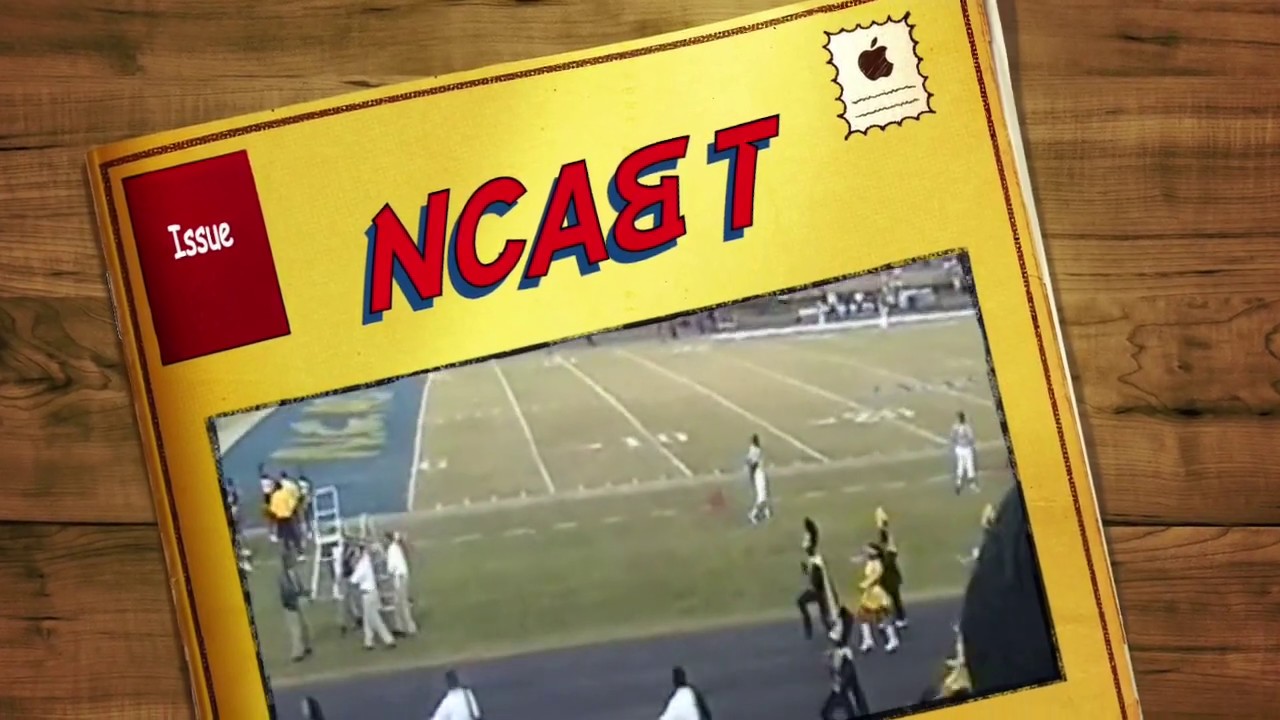 NC A&T Marching Band 2001 Tunnel