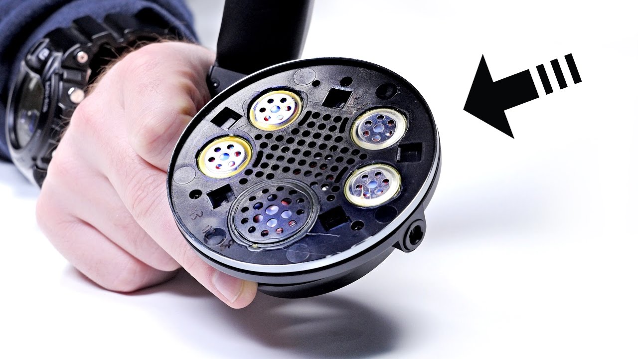 12 Speaker Headphones = MIND BLOWN