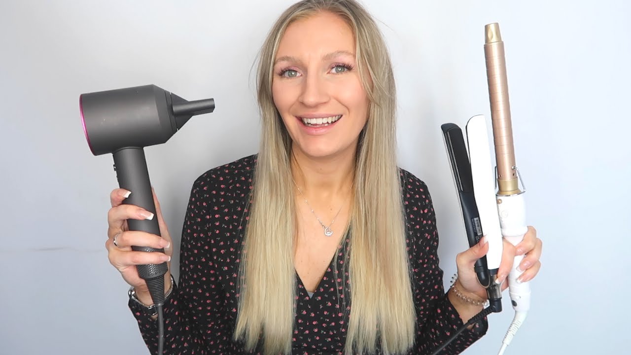 MY FAVOURITE HAIR TOOLS | THE BEST HAIR STRAIGHTENER, HAIRDRYER AND HAIR CURLER ✨