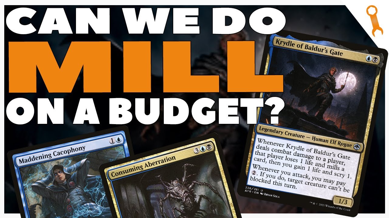 ROGUE TRIBAL MILL with Krydle of Baldur's Gate 🛠 Budget Commander Deck Tech