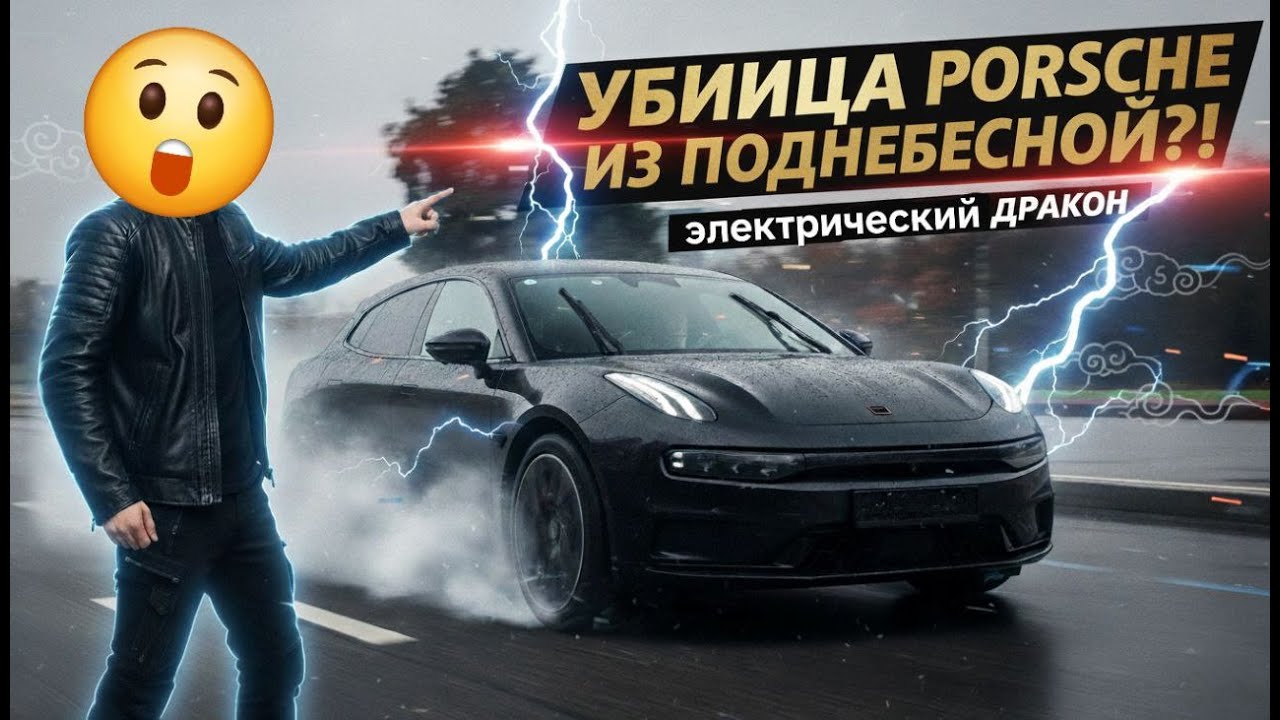 Наш взгляд на Китайского Дракона! ZEEKR 001!  #automobile #auto #юмор #zeekr #001