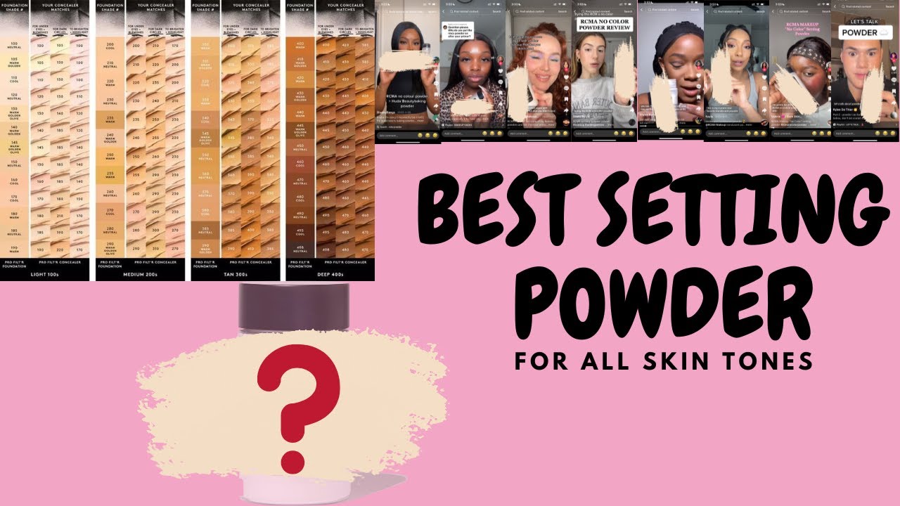 The Best Setting Powder for ALL Skin Tones | No Flashback, Affordable, and Long-Lasting
