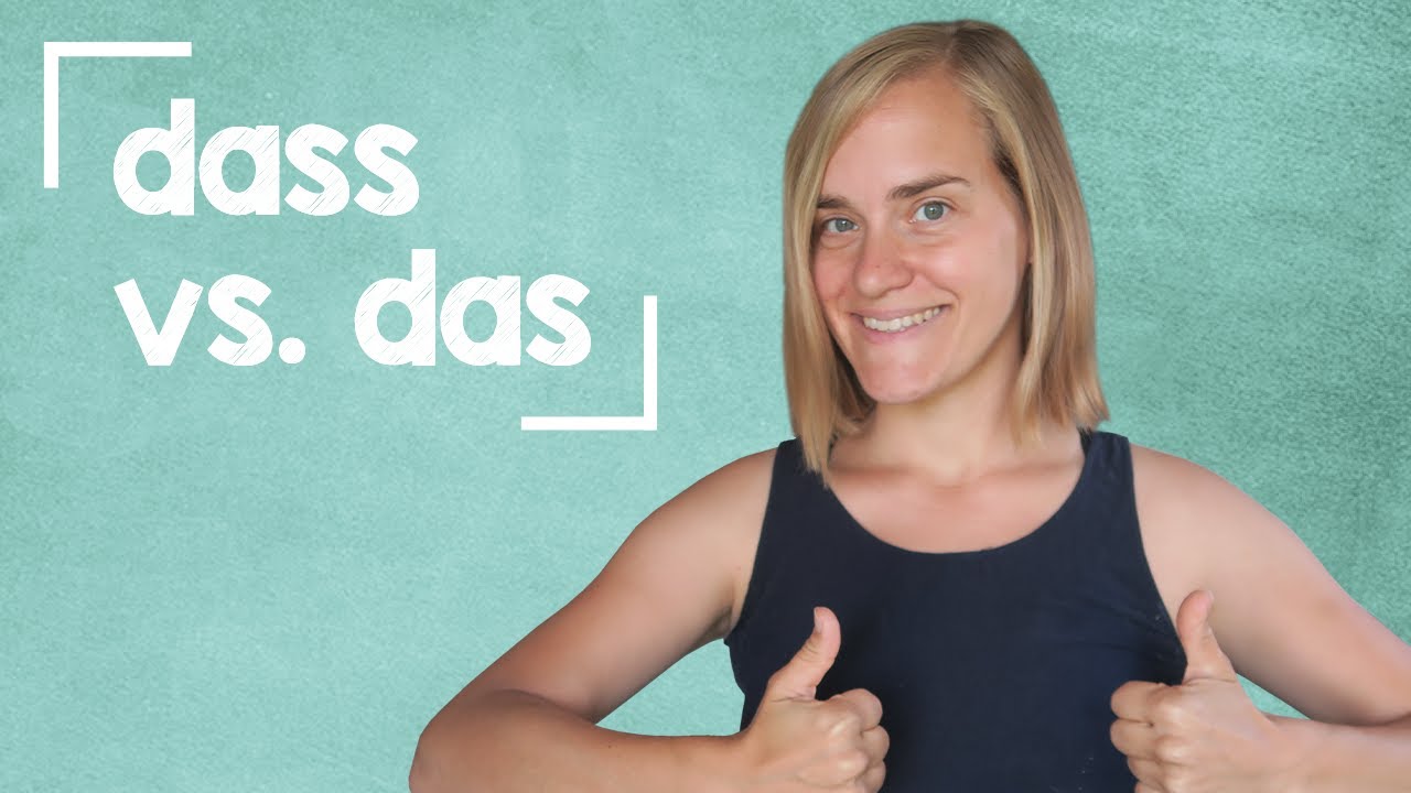 lingoni GERMAN (123) - dass vs. das - A2