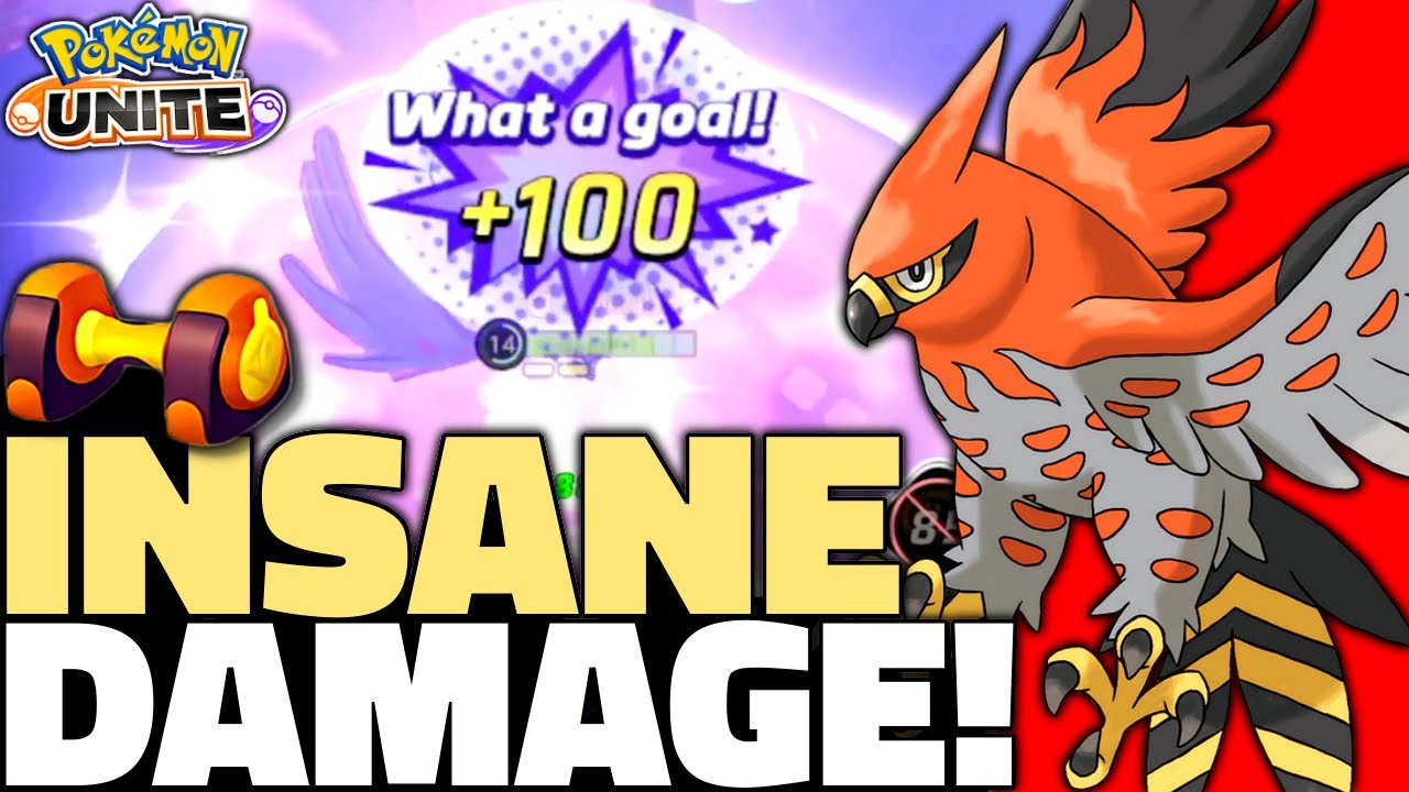 Pok&eacute;mon Unite Talonflame SNOWBALL Build is INSANE!😈 (Talonflame Held Item Build & Master Gameplay)