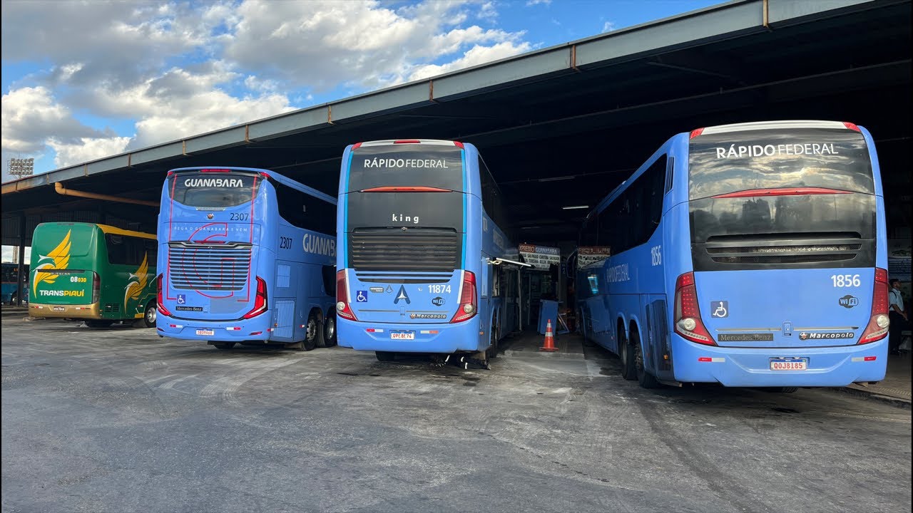 ÔNIBUS QUEBROU NA PLATAFORMA | RODOVIÁRIA DE TAGUATINGA #live #bus #df