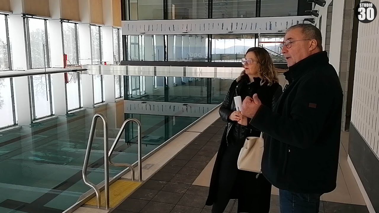 Visite de la piscine d'Aubange
