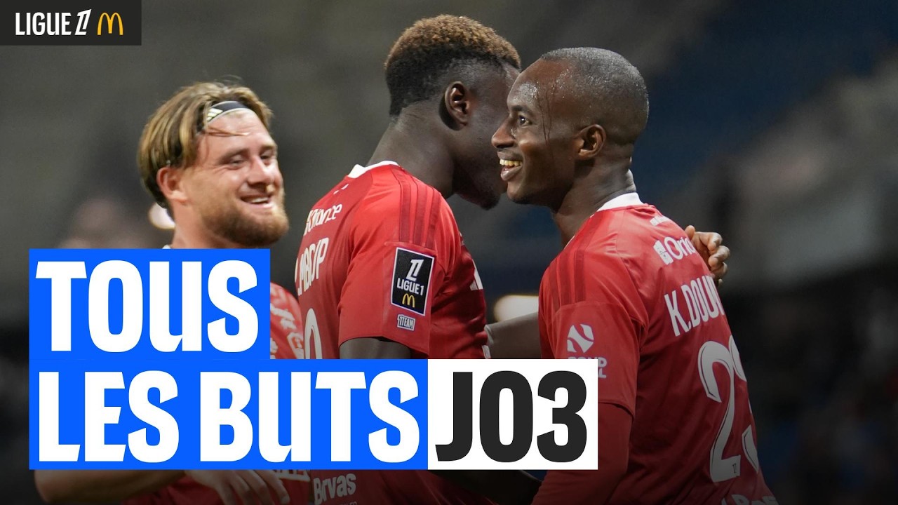 TOUS LES BUTS de la 3&egrave;me journ&eacute;e | Ligue 1 McDonald's 26/27