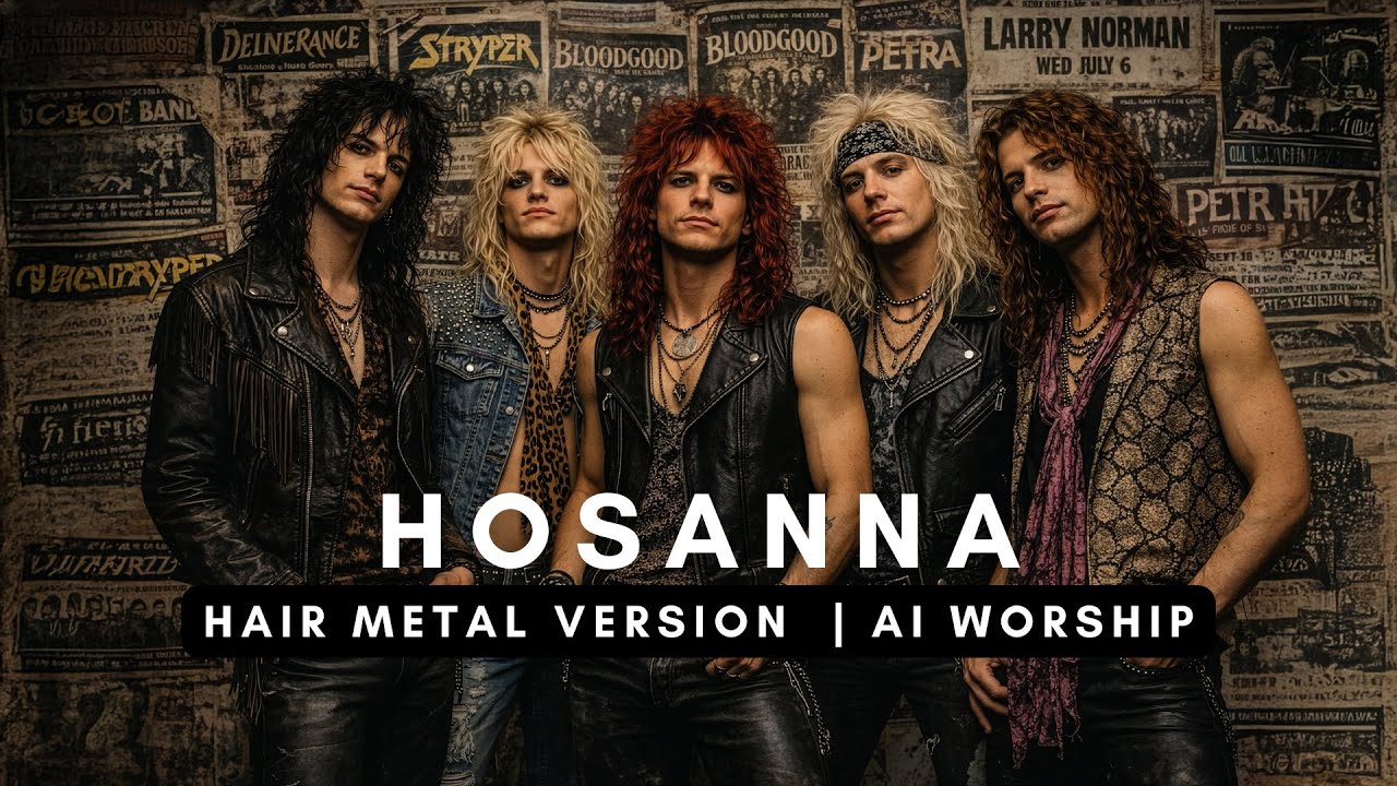 Hosanna - Hillsong (Hair Metal Version)