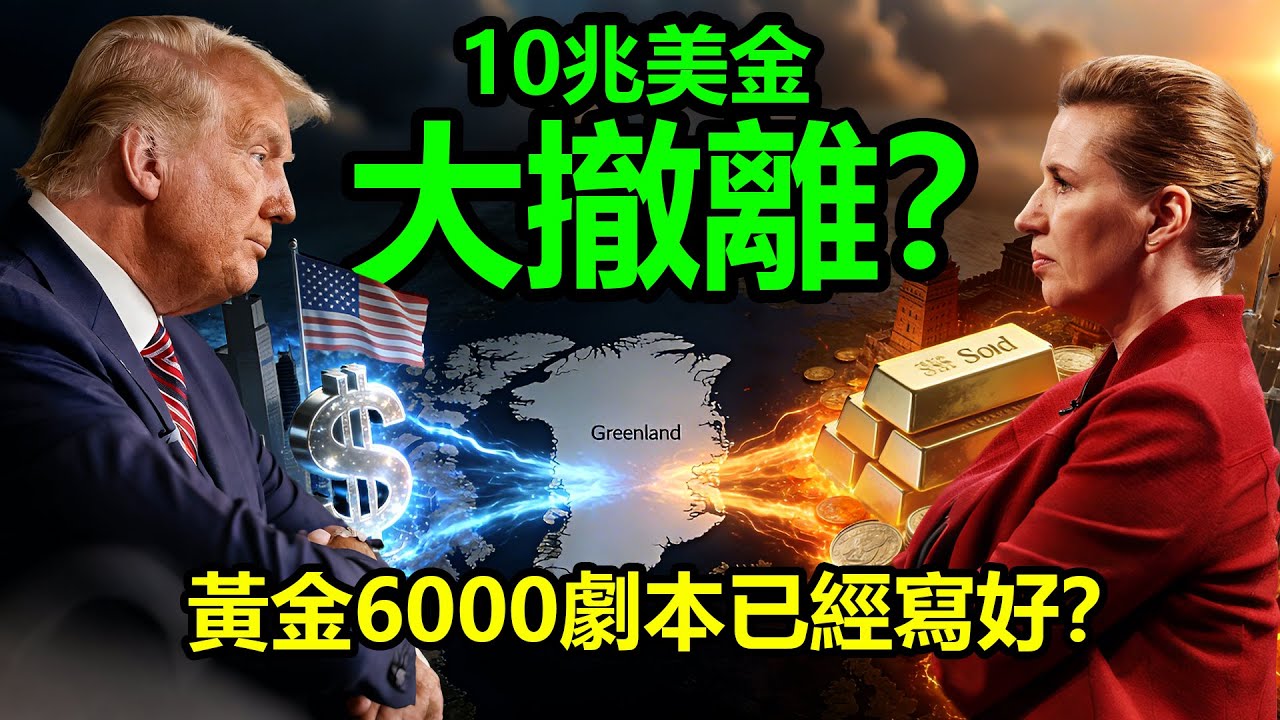 10兆美金大撤離？黃金6000劇本已經寫好？|黃金，金價，白銀，比特幣，美股，美元，川普，聯準會，外匯，原油、降息、美債、日元、加息、現貨、期貨、貿易戰、關稅、銅