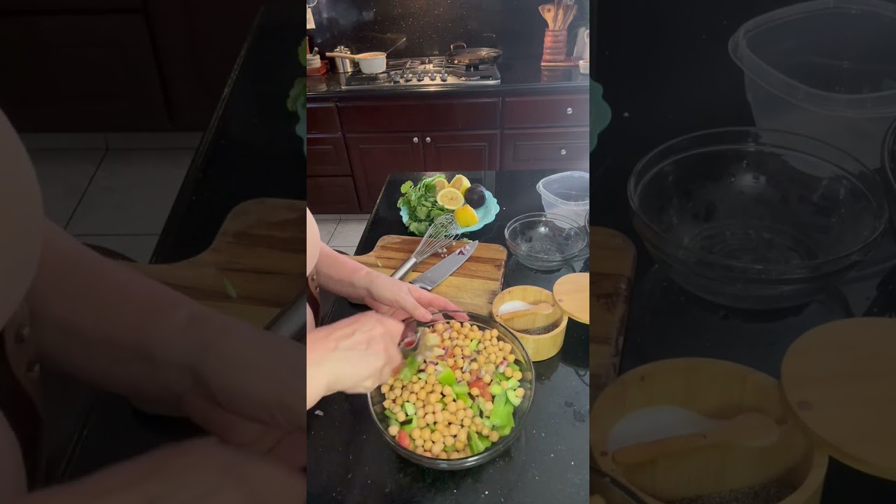 Ensalada de garbanzos 