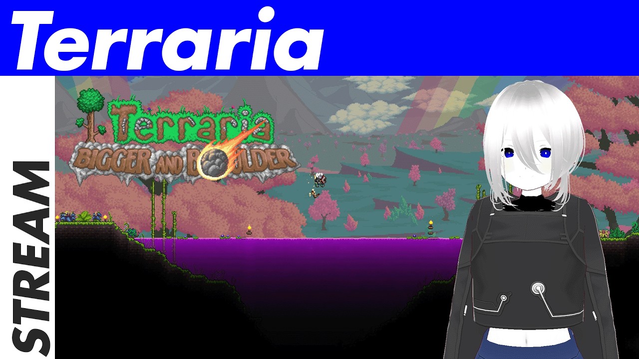 terraria thursdays!!! [Terraria: Bigger & Boulder - 4] @ZetCipher & friends