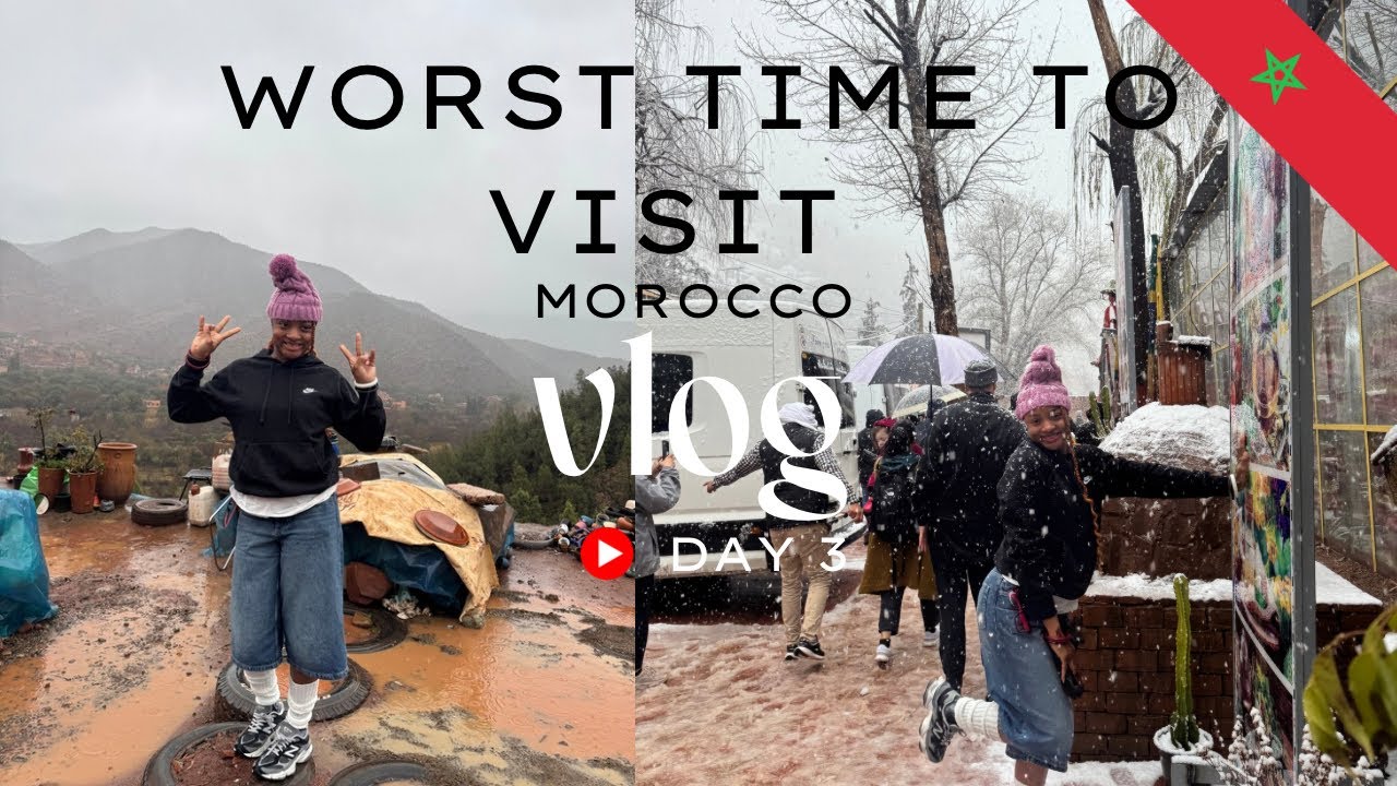 Worst time to visit Morocco 🇲🇦 