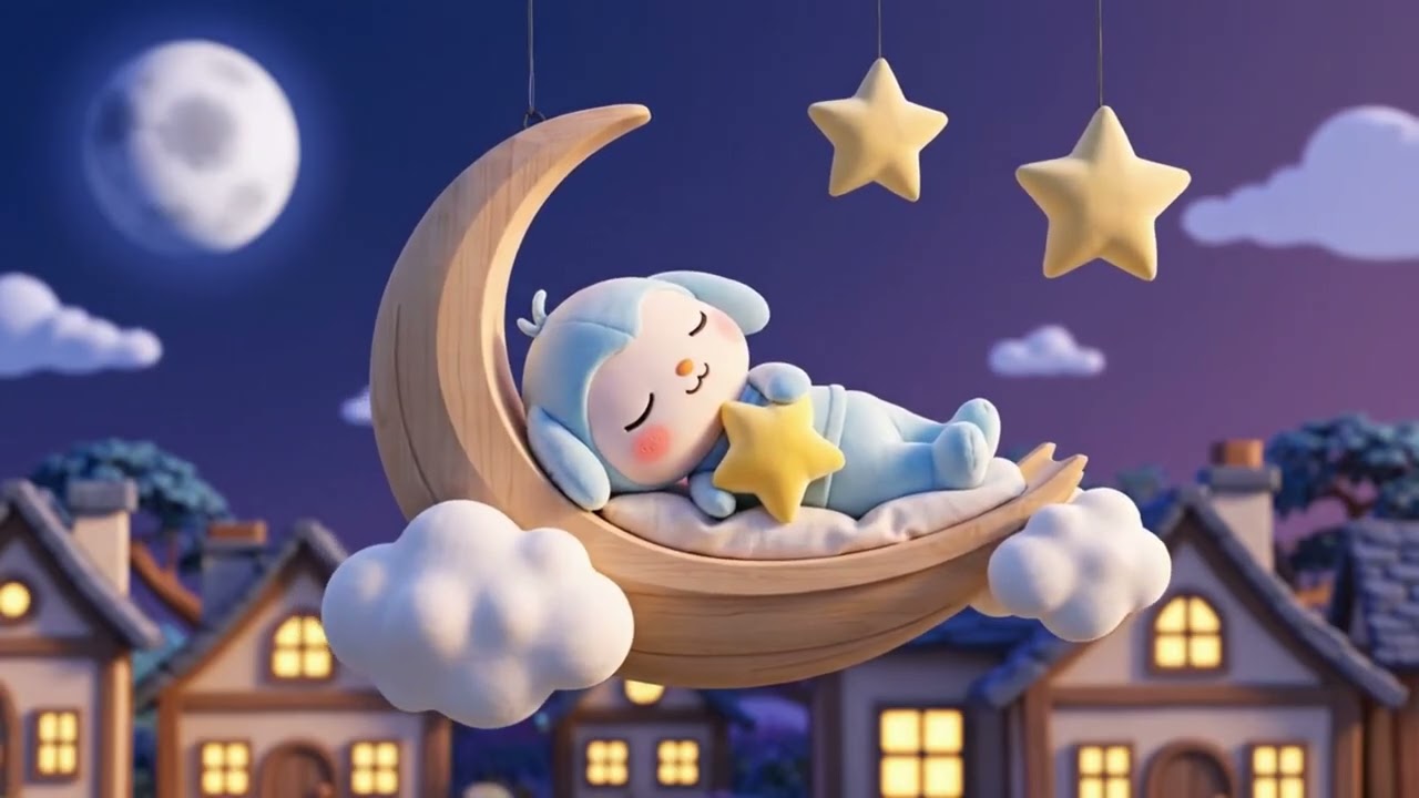 Calm Night Lullaby 🌙 Baby Sleep Music (No Words)