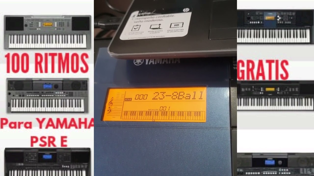 ¿Quieres 100 Ritmos de Regalo ? para Yamaha PSR E gratis