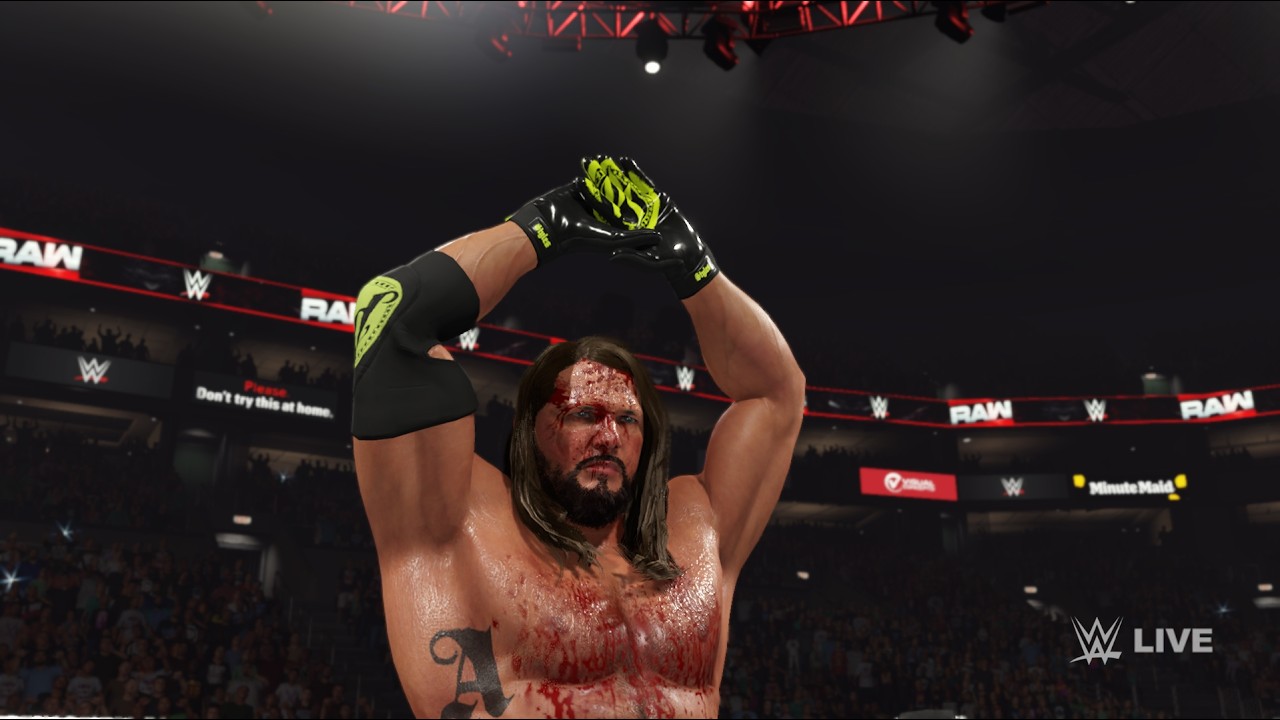 Thank you for everything. AJ Styles