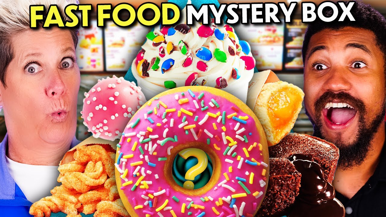 Try Not To Fail - Fast Food Dessert Mystery Box