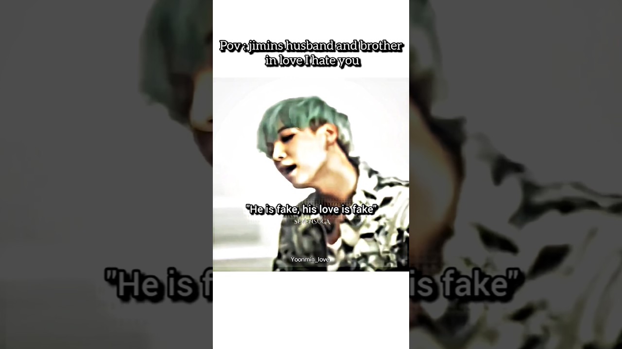 love I hate you #yoonminff #btsff #yoonmincouple #yoonmin #namjin #yoonminisreal #bts #taekook