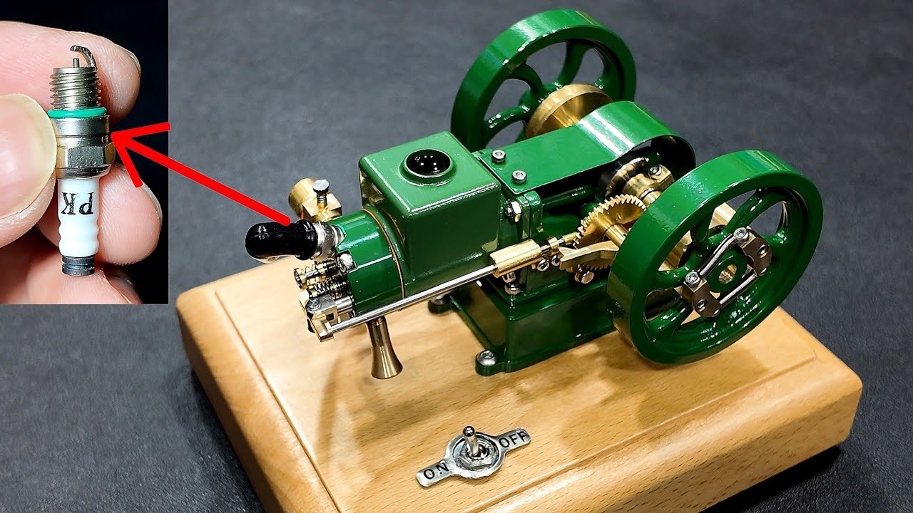 VINTAGE ENGINE M17 - 1.6cc Mini Micro Engine Evaporated Water cooled Gasoline Engine