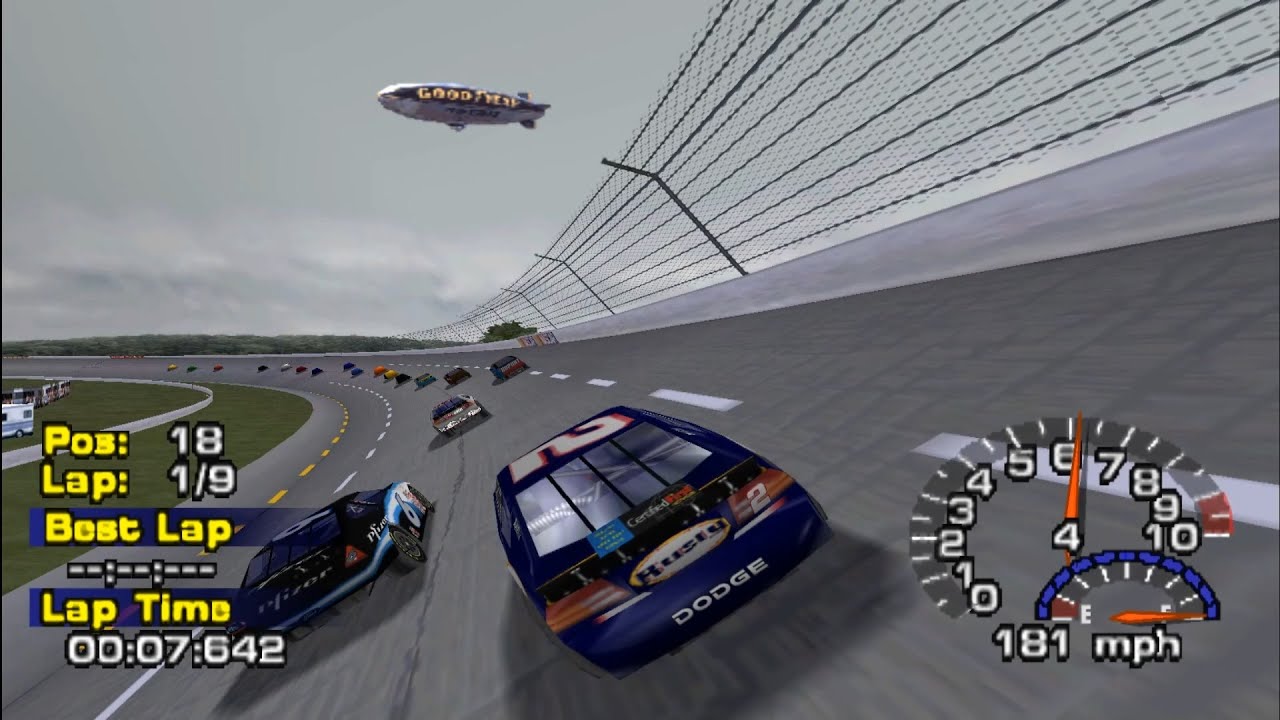 Nascar Thunder 2004 (PS1) DuckStation