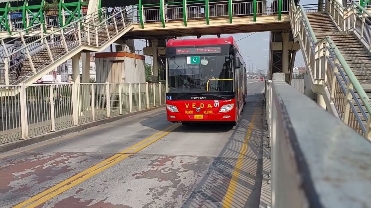 Model Town Metro Bus Station Lahore
