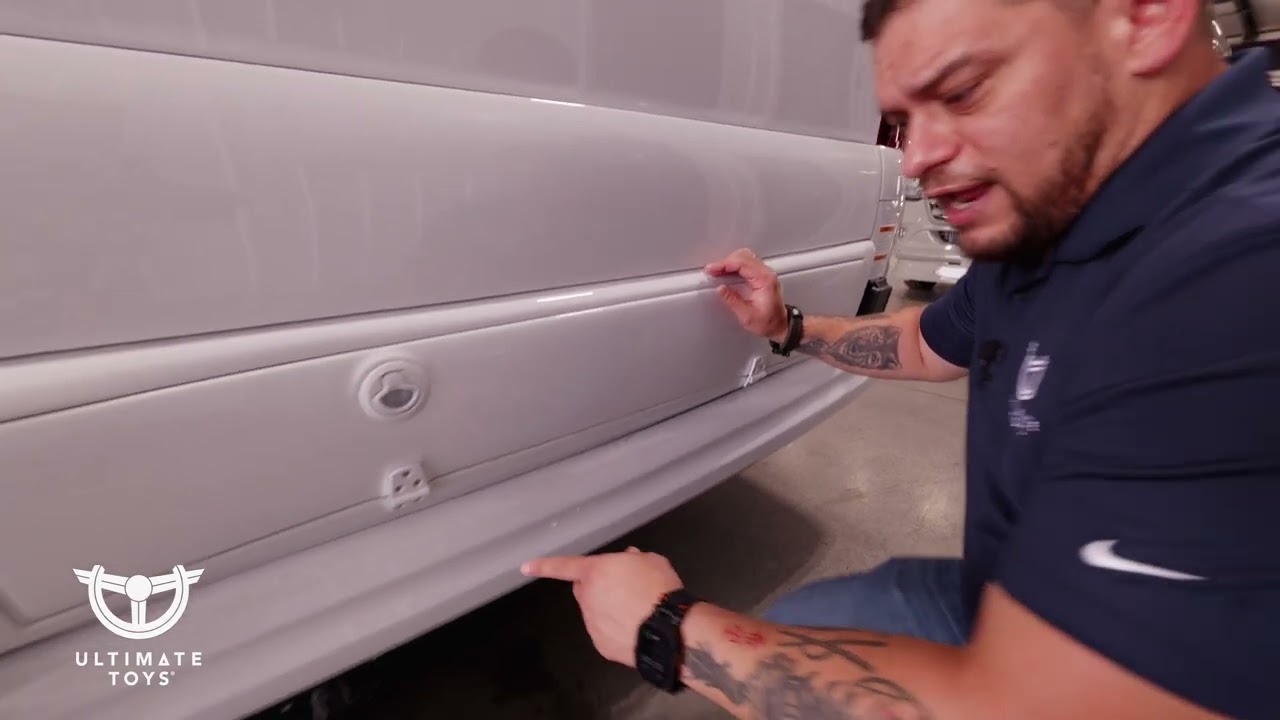 How to Dump & Flush RV Tanks | Ultimate RV Luxury Mercedes Sprinter by Ultimate Toys