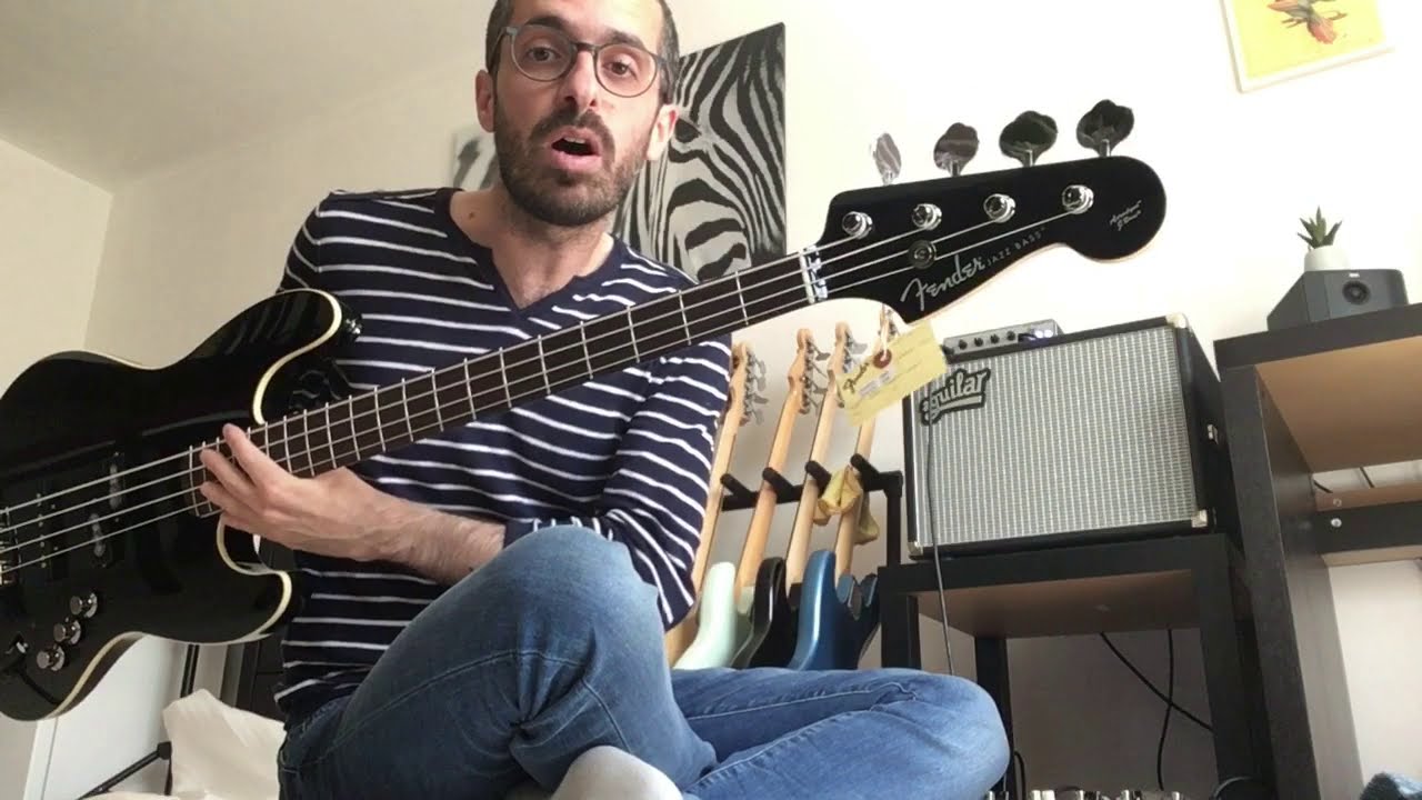 Unboxing & Test - FENDER JAZZ BASS AERODYNE