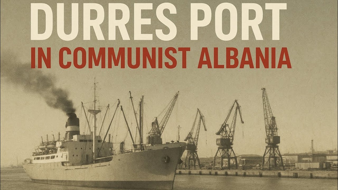 Durres Port in Communist Albania | Porti i Durrësit në komunizëm | 