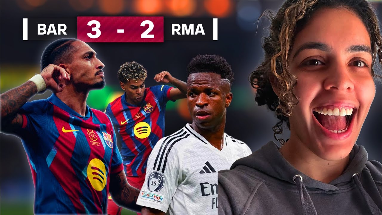 RAPHINA MY GOAT.. I LOVE THIS SPORT! BARCELONA 3-2 REAL MADRID MATCH REVIEW!! 