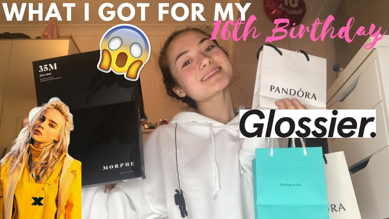 WHAT I GOT FOR MY 16TH BIRTHDAY