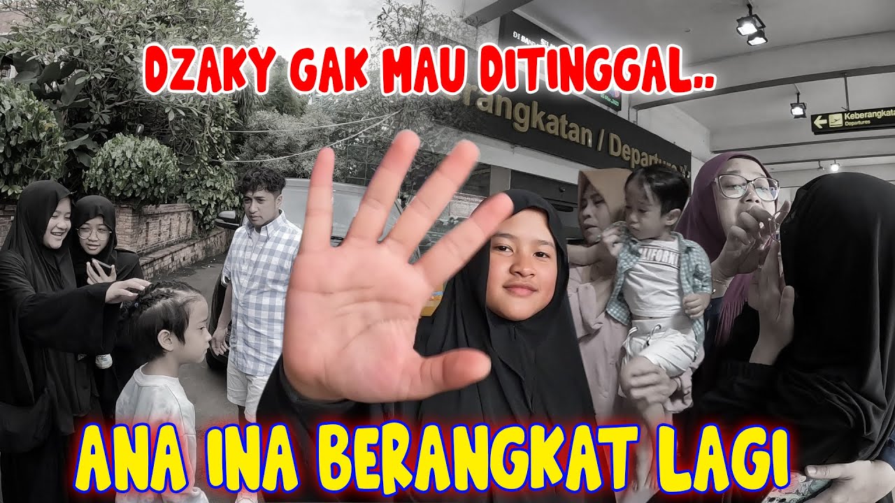 PENGENNYA PUASA DIRUMAH.. TAPI.. 😥 ANA SAMA INA KE PESANTREN LAGI..!!