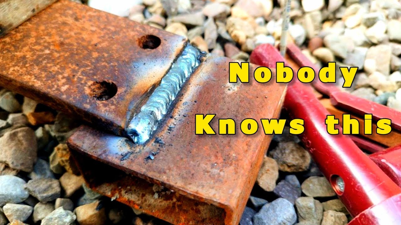 Perfect Steel Joint Welding | Rusty Metal Repair Welding Tutorial (Arc Welding Tips)