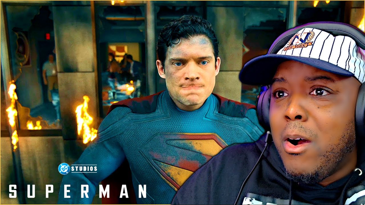 ITS PEAK!!! HEY BUDDY, EYES UP HERE!!! SUPERMAN OFFICIAL TRAILER REACTION
