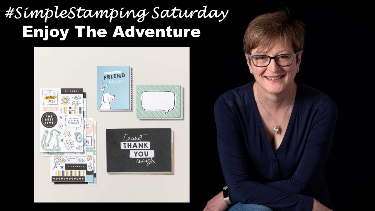 #SimpleStamping Saturday with Enjoy the Adventure