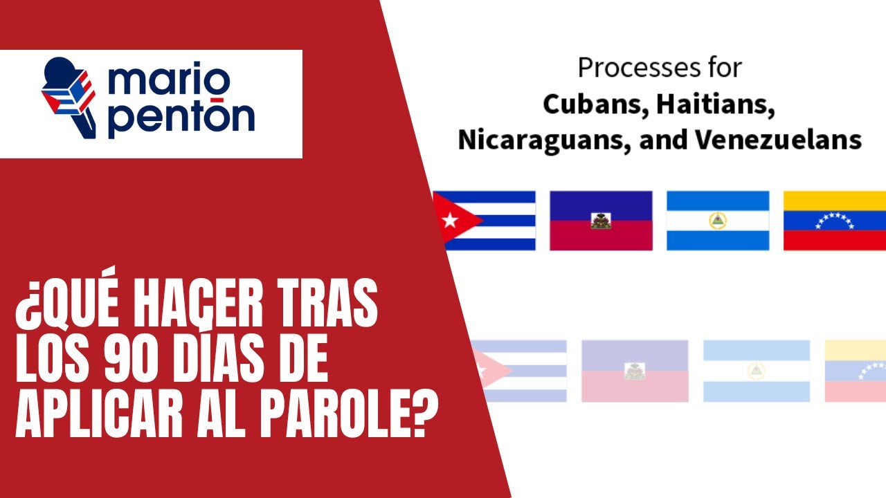 ¿Qué hacer tras 90 días de una aplicación de Parole i134a?