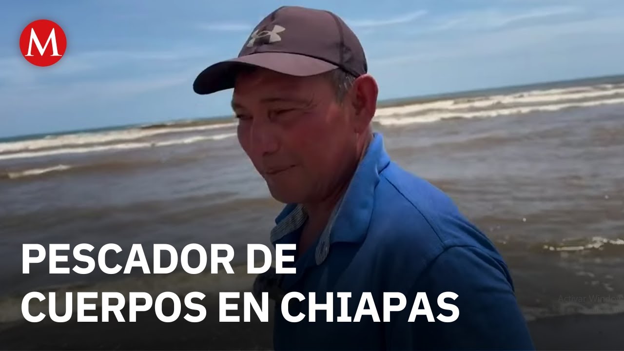Pescador de Chiapas pesca cuerpos humanos en el río Suchiate ante creciente inseguridad