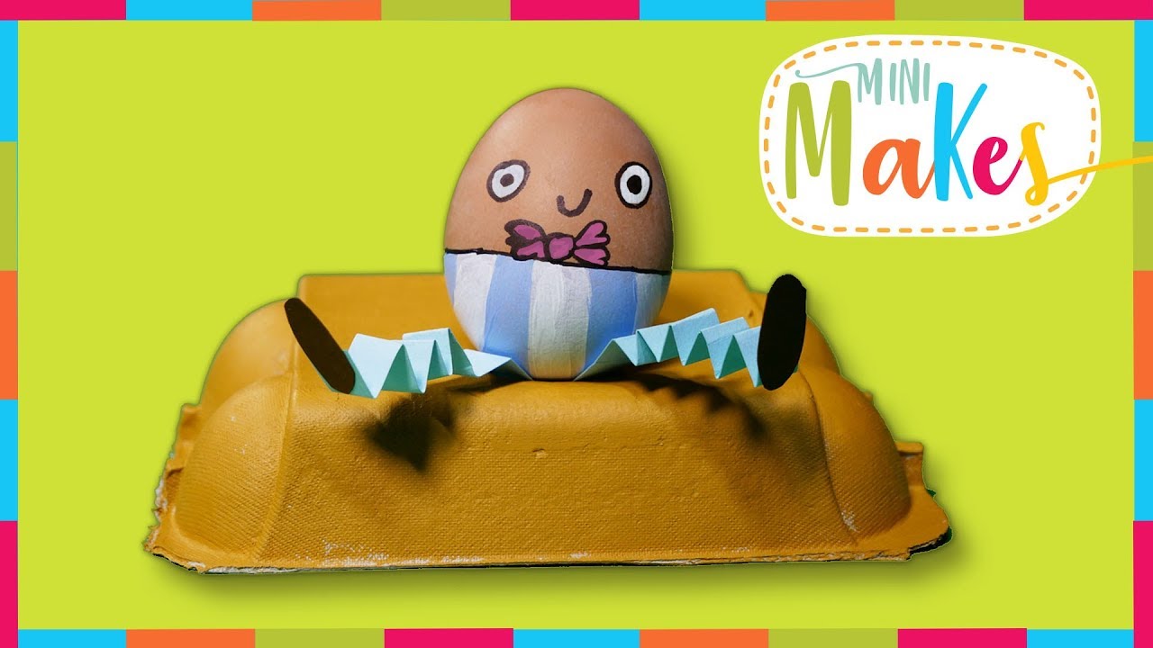 Make Your Own Humpty Dumpty and Wall | Egg Painting | Mini Makes