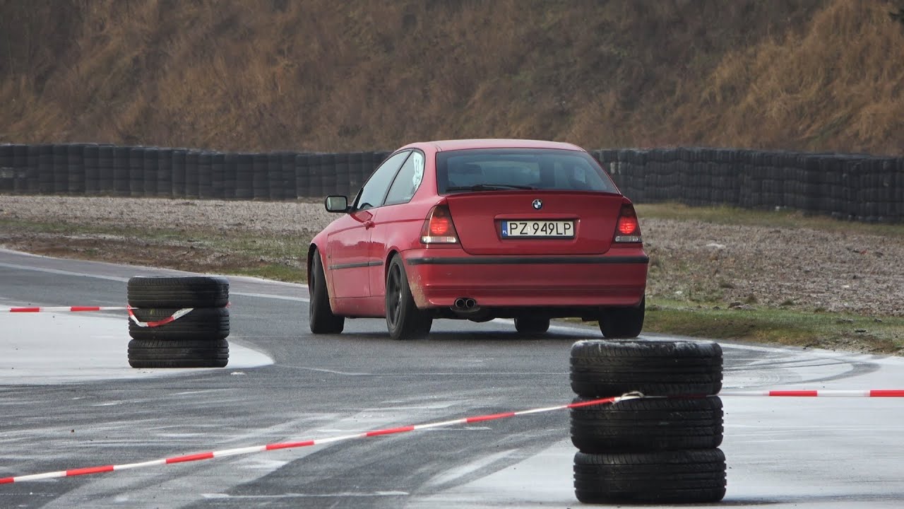 Piotr Grelka, BMW E46 325TI - VI SuperOES 2021 Tor Poznań - 15.01.2022