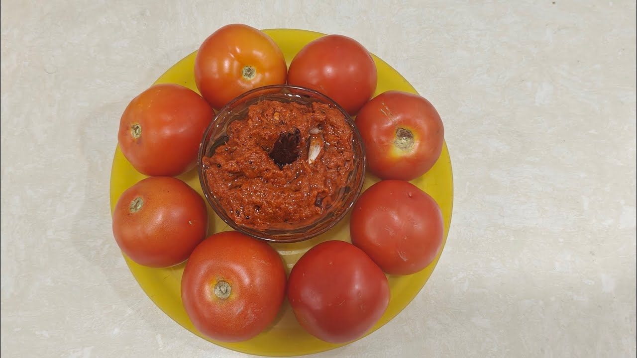 టమోటా ఊరగాయ (Instant Tomato pickle)