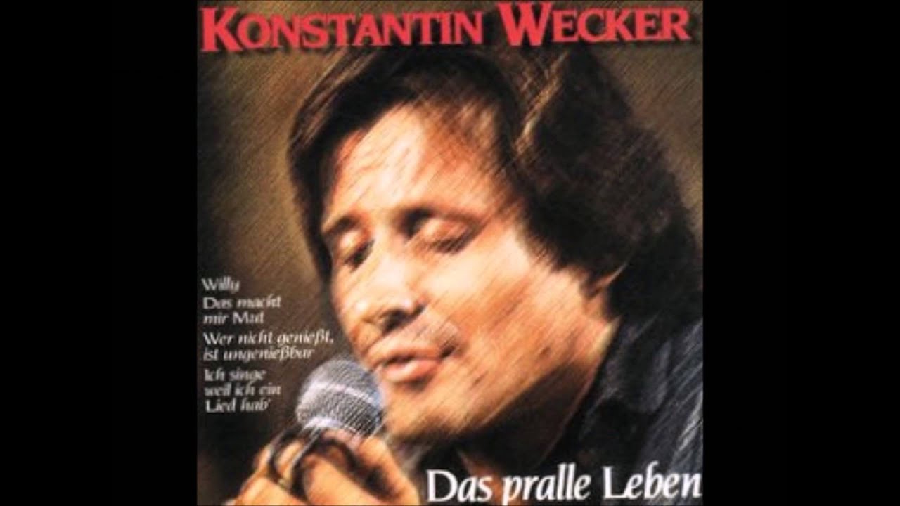 Konstantin Wecker -  Oamoi von vorn ofanga
