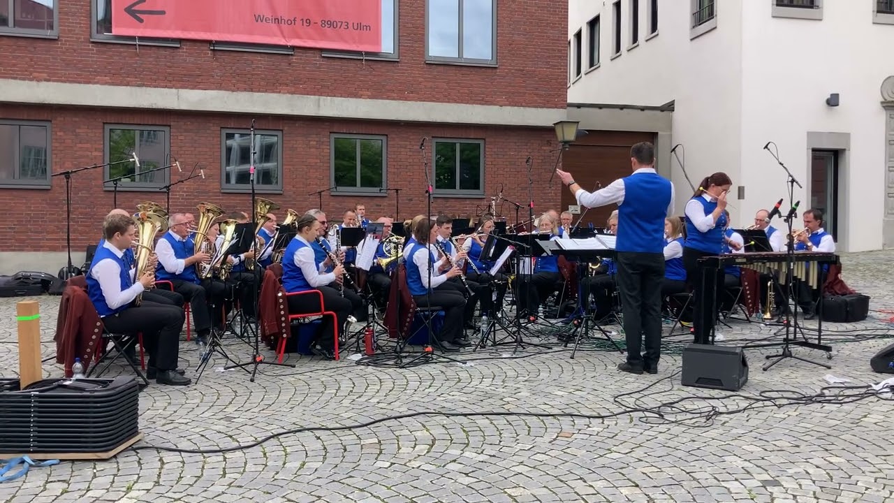 Musikverein Kirchdorf an der Iller Paradekonzert Ulm 2025 - Zirkus Renz