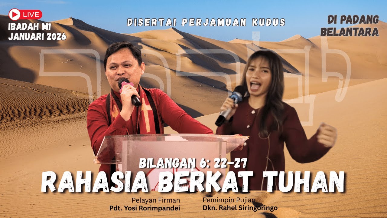 LIVE M1 - RAHASIA BERKAT TUHAN (Bilangan 6:22-27)