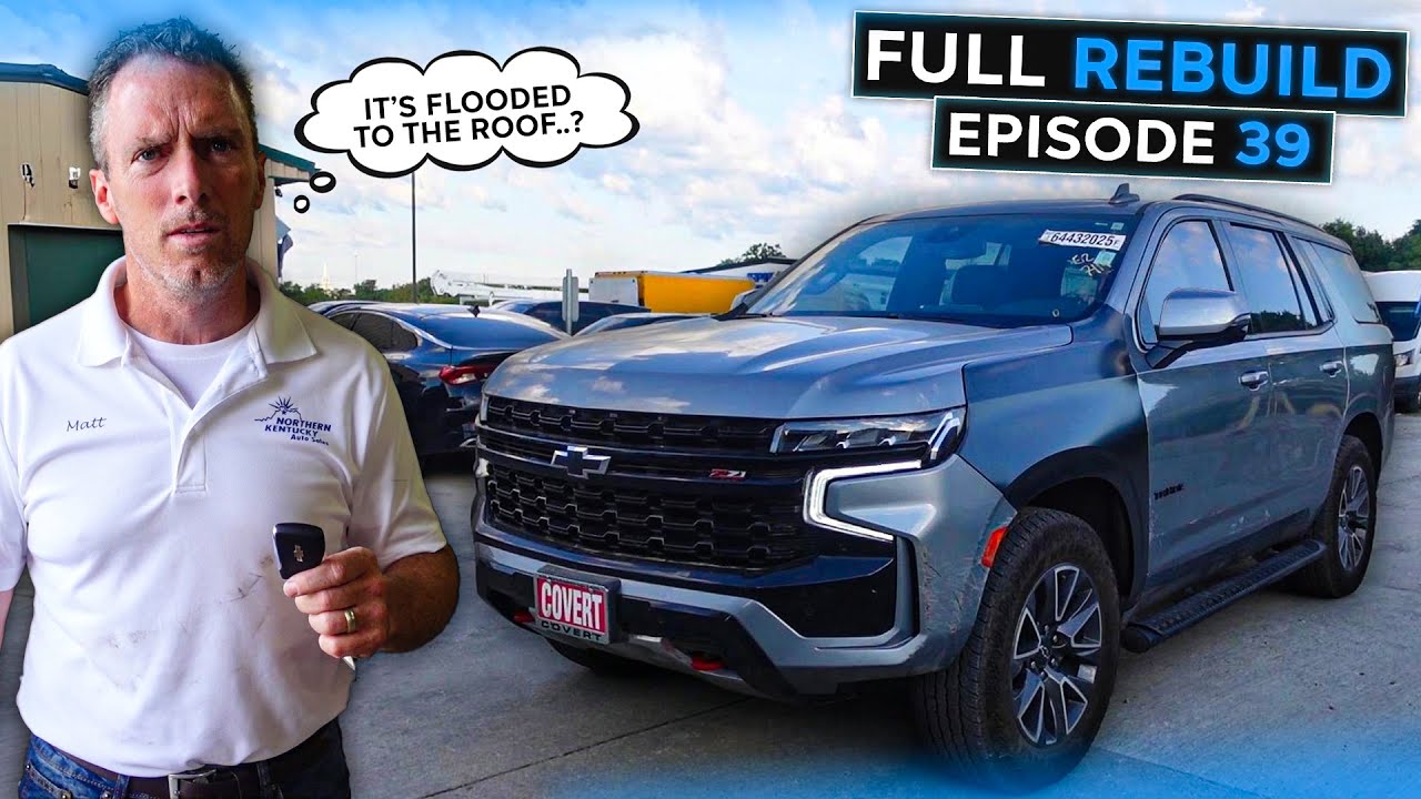 Я купил Chevy Tahoe Z71 2023 года выпуска на аукционе Copart за 30 000 долларов!