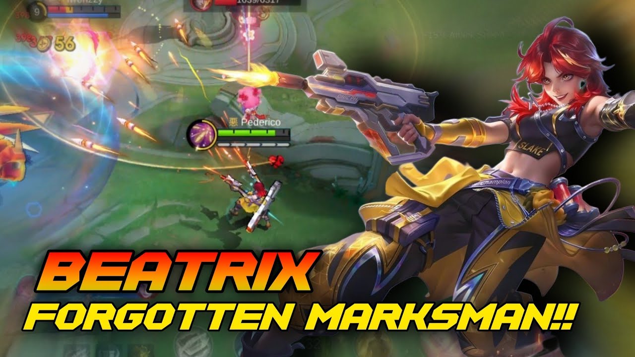 Beatrix Final MVP Skin – Insane Damage & Full Effects Showcase 😍 | Mobile Legends 🐝
