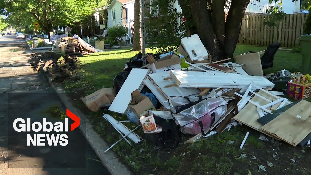 &ldquo;There was no way to stop it&rdquo;: Montreal residents assess damage following intense storm