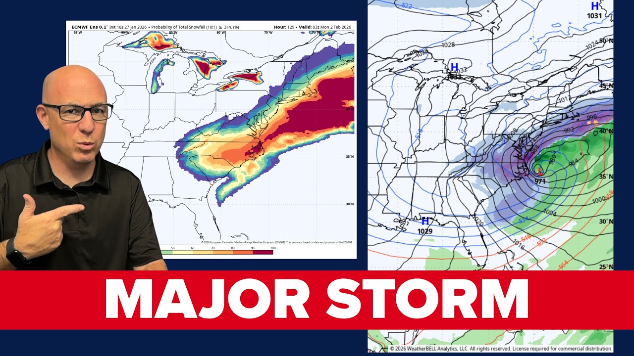 BREAKING - East Coast Snowstorm Update & Even More COLD!