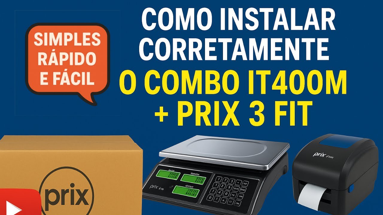 COMO INSTALAR O COMBO IT400M + PRIX 3 FIT DA TOLEDO - Prix