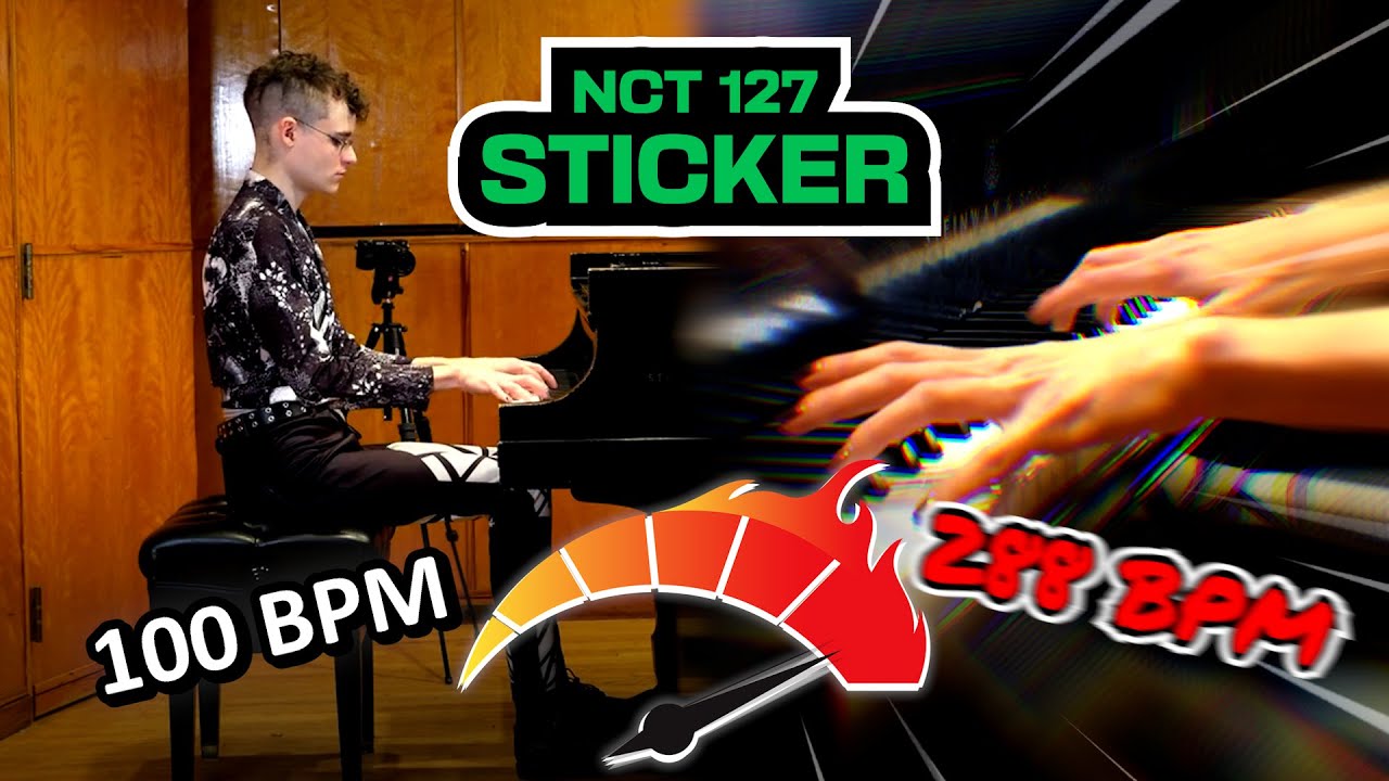 NCT 127 'Sticker' Classical Piano Cover but it keeps getting faster